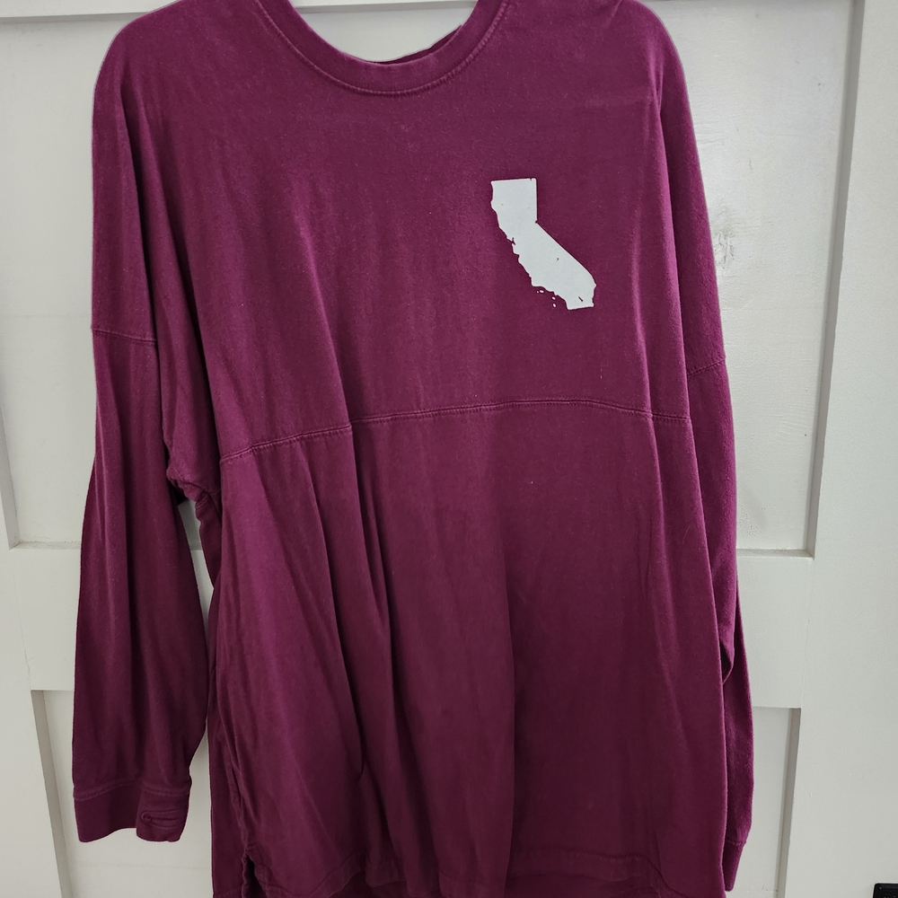 Women's Long Sleeve Tee - Purple